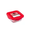 Gifi Conservation Alimentaire^Plat à four avec couvercle hermétique Ô Cuisine 16x16 cm