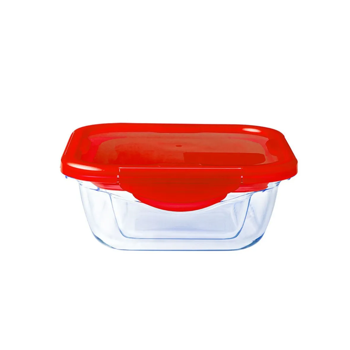 Gifi Conservation Alimentaire^Plat à four avec couvercle hermétique Ô Cuisine 21x21 cm