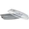 Gifi Petit Électroménager^Plat de cuisson 2 compartiments spécial micro-ondes