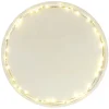Gifi Préparation Culinaire^Plat de présentation à LED Ø26,5cm bois beige