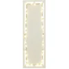 Gifi Préparation Culinaire^Plat de présentation à LED 30x12cm bois beige