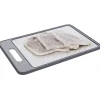 Gifi Préparation Culinaire^Plateau de dégivrage avec planche à découper et aiguiseur 36,5x25cm