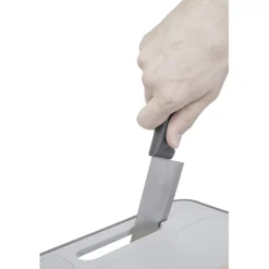 Gifi Préparation Culinaire^Plateau de dégivrage avec planche à découper et aiguiseur 36,5x25cm