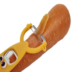 Gifi Préparation Culinaire^Éplucheur décapsuleur forme carotte orange L13,5cm