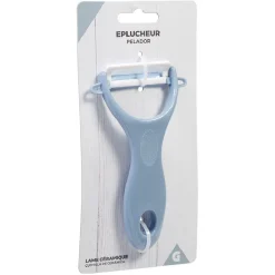 Gifi Préparation Culinaire^Éplucheur en céramique et silicone