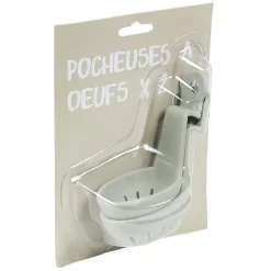 Gifi Préparation Culinaire^Pocheuse à oeuf en silicone x2