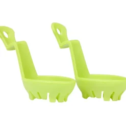 Gifi Préparation Culinaire^Pocheuse à oeufs verte silicone x2
