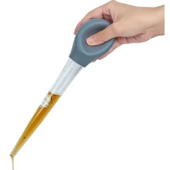 Gifi Préparation Culinaire^Poire à jus avec brosse de nettoyage