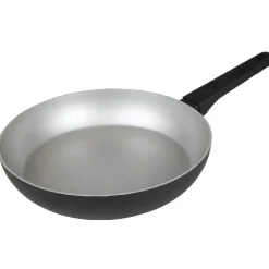 Gifi Petit Électroménager^Poêle 28 cm aluminium gris anthracite finition argenté