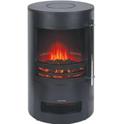 Poêle soufflant 2en1 Homday déco effet flamme^Gifi Best