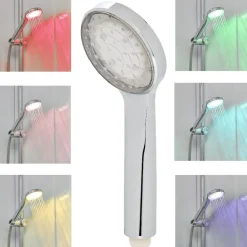 Pommeau de douche 7 couleurs^Gifi Online