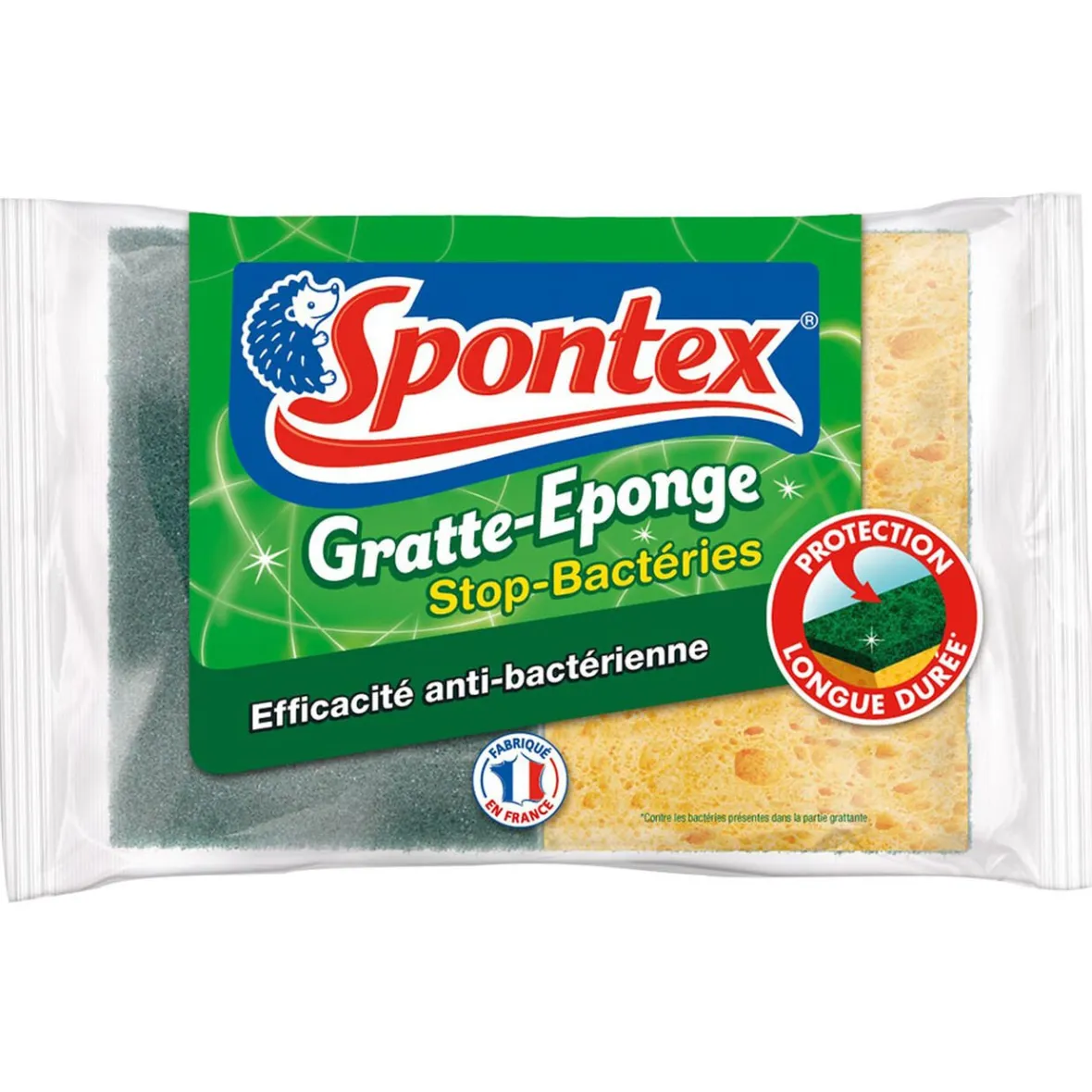 Best Éponge grattante stop bactérie Spontex x 2 Nettoyage Et Entretien