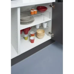 Gifi Rangement De Cuisine^Pont de rangement double blanc
