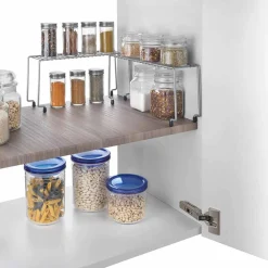Gifi Rangement De Cuisine^Pont de rangement Metaltex superposable x2