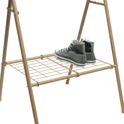 Sale Portant double imitation bois Rangement