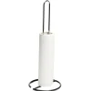 Gifi Rangement De Cuisine^Porte essuie tout métal blanc
