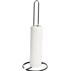 Gifi Rangement De Cuisine^Porte essuie tout métal blanc
