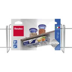 Gifi Rangement De Cuisine^Porte rouleau Metaltex à fixer sur étagère