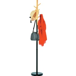 Sale Porte-manteau acier et bois Rangement