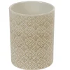 Gifi Rangement De Cuisine^Pot à ustensiles de cuisine en céramique à motifs beige