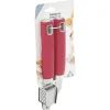 Gifi Préparation Culinaire^Presse ail inox rouge et gris