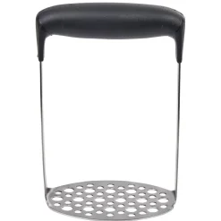 Gifi Préparation Culinaire^Presse purée en inox et silicone noir