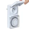 Programmateur journalier d'extérieur 24 H étanche^Gifi Outlet