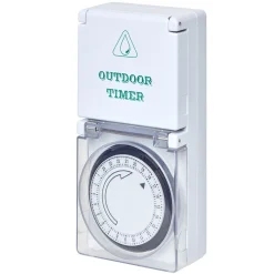 Programmateur journalier d'extérieur 24 H étanche^Gifi Outlet