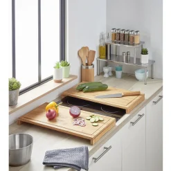 Gifi Préparation Culinaire^Protection plaque et planche à découper bois 2