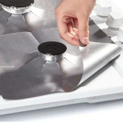 Gifi Cuisson^Protection pour cuisinière grise x4