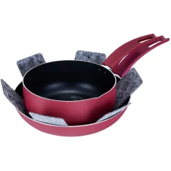 Gifi Cuisson^Protège poêle en feutrine x2