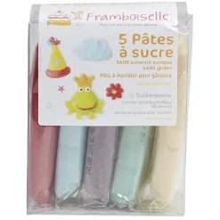 Gifi Préparation Culinaire^Pâte à sucre Framboiselle x6