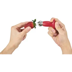 Gifi Préparation Culinaire^Équeuteur à fraises inox