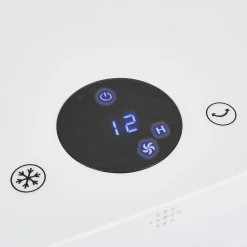 Rafraîchisseur d'air 11L à télécommande 70W - 30x30xH61,5cm^Gifi