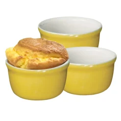 Gifi Cuisson^Ramequin blanc rond x3