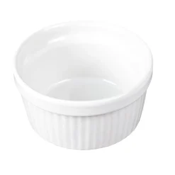Gifi Cuisson^Ramequin en céramique blanc ø9,1xH.4,8 cm