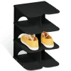 Sale Range chaussures 4 paires noir Rangement