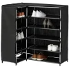 Sale Range chaussures d'angle noir 90x60xH90 cm Rangement