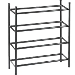 Sale Range chaussures extensible noir 4 niveaux Rangement