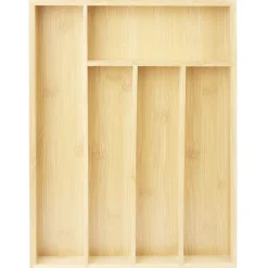 Gifi Rangement De Cuisine^Range couvert en bambou 34x26xH4cm
