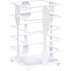 Gifi Rangement De Cuisine^Range couvert en métal