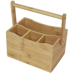 Gifi Rangement De Cuisine^Range couvert vertical en bambou