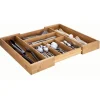 Gifi Rangement De Cuisine^Range couverts extensible en bambou
