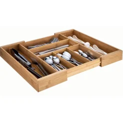 Gifi Rangement De Cuisine^Range couverts extensible en bambou