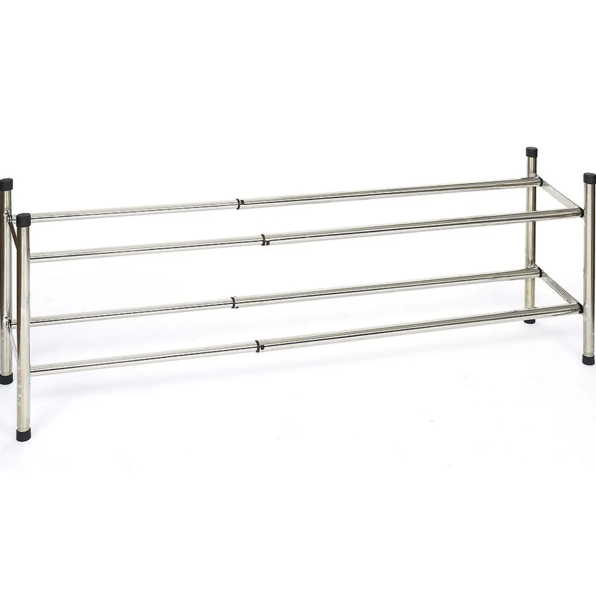 Best Range-chaussures extensible métal chromé Rangement