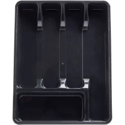 Gifi Rangement De Cuisine^Range-couverts plastique noir