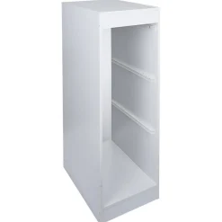 Best Rangement 3 niveaux pour casier blanc Rangement
