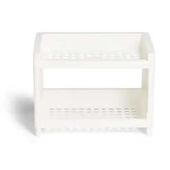 Gifi Rangement De Cuisine^Rangement à épices Sun Day polypropylène blanc L24x18xH14,5cm