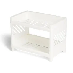 Gifi Rangement De Cuisine^Rangement à épices Sun Day polypropylène blanc L24x18xH14,5cm