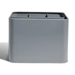Gifi Rangement De Cuisine^Rangement couverts fer gris 17x13xH12cm